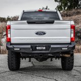 Westin 17-20 Ford F-250/350 Pro-Series Rear Bumper - Textured Black thumbnail 2