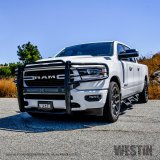 Westin 19-21 Ram 1500 Sportsman X Grille Guard - Textured Black (Excluding Classic & Rebel) thumbnail 2