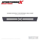 Westin 15-19 Ford F-150/14-20 Toyota Tundra Sportsman X Mesh Panel - Textured Black thumbnail 1
