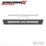 Westin 15-19 Ford F-150/14-20 Toyota Tundra Sportsman X Mesh Panel - Textured Black thumbnail 3