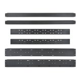 Westin Overland Cargo Rails 57in - Textured Black thumbnail 1