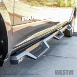 Westin/HDX 19-20 Ram 2500/3500 Crew Cab (8ft Bed) Drop Wheel to Wheel Nerf Step Bars - Txt Black thumbnail 3