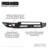 Westin 16-20 Toyota Tacoma Pro-Mod Front Bumper - Textured Black thumbnail 3