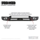 Westin 16-20 Toyota Tacoma Pro-Mod Front Bumper - Textured Black thumbnail 4