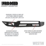 Westin 16-20 Toyota Tacoma Pro-Mod Front Bumper - Textured Black thumbnail 6