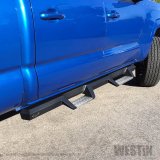 Westin 05-20 Toyota Tacoma Double Cab HDX Stainless Drop Nerf Step Bars - Textured Black thumbnail 3