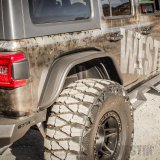 Westin/Snyper 18-20 Jeep Wrangler Tube Fenders - Rear - Textured Black thumbnail 2