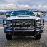 Westin/HDX Bandit 15-19 Chevrolet Silverado 2500/3500 Front Bumper - Black thumbnail 1