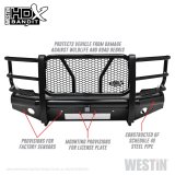 Westin/HDX Bandit 15-19 Chevrolet Silverado 2500/3500 Front Bumper - Black thumbnail 5