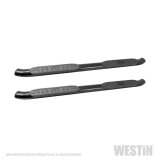 Westin 18-26 Jeep Wrangler JL Unlimited 4DR PRO TRAXX 4 Oval Nerf Step Bars - Textured Black thumbnail 1