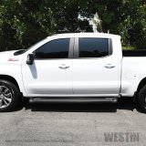 Westin SG6 Black Aluminum Running Boards 85.50 in thumbnail 1