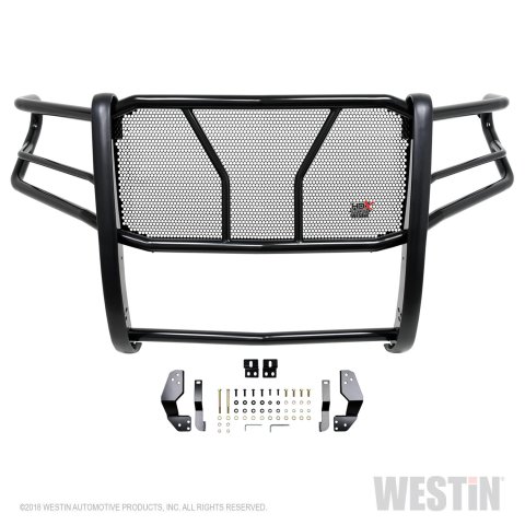 Westin 19-21 GMC Sierra 1500 HDX Grille Guard - Black thumbnail 7