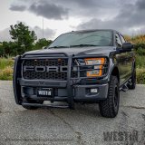 Westin 15-20 Ford F150 Sportsman X Grille Guard - Textured Black thumbnail 3