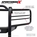 Westin 15-20 Ford F150 Sportsman X Grille Guard - Textured Black thumbnail 6