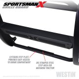 Westin 14-21 Toyota 4Runner (Excl. Limited) Sportsman X Grille Guard - Textured Black thumbnail 7