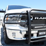 Westin 19-21 Ram 1500 Classic (Excl Rebel) Sportsman X Grille Guard - Textured Black thumbnail 2