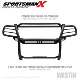 Westin 12-20 Nissan Frontier Sportsman X Grille Guard - Textured Black thumbnail 9