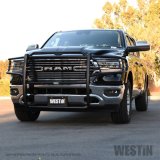 Westin 19-21 Ram 1500 (Excl. 19-21 Ram 1500 Classic)(Excl. Rebel) Sportsman Grille Guard - Black thumbnail 4
