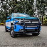 Westin 19-21 Chevy 1500 Sportsman X Grille Guard - Textured Black (Excl. 2019 Silverado LD) thumbnail 4