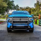 Westin 19-21 Chevy 1500 Sportsman X Grille Guard - Textured Black (Excl. 2019 Silverado LD) thumbnail 6
