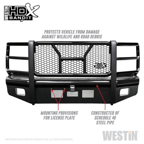 Westin/HDX Bandit 18-20 Ford F-150 (Excl. EcoBoost) Front Bumper - Black thumbnail 7