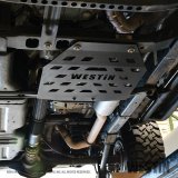 Westin/Snyper 18-21 Jeep Wrangler JL Transfer Case Skid Plate - Textured Black thumbnail 3