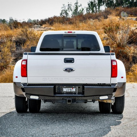 Westin 11-16 Ford F-250/350 HDX Bandit Rear Bumper - Black thumbnail 1