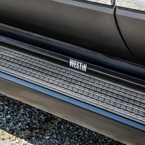 Westin SG6 Black Aluminum Running Boards 79 in thumbnail 4