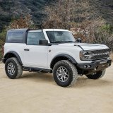 Westin/HDX 2021+ Ford Bronco (2-Door) Drop Nerf Step Bars - Textured Black thumbnail 4