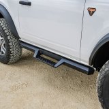 Westin/HDX 2021+ Ford Bronco (2-Door) Drop Nerf Step Bars - Textured Black thumbnail 7