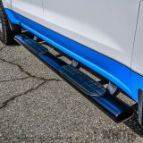 Westin 19-21 Chevrolet Silverado Crew Cab PRO TRAXX 6 Oval Nerf Step Bars - Black thumbnail 1