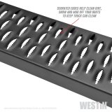 Westin Grate Steps Running Boards 54 in - Textured Black thumbnail 1