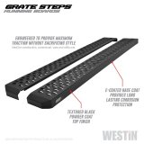 Westin Grate Steps Running Boards 54 in - Textured Black thumbnail 7