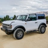 Westin 21-22 Ford Bronco (2-Door) PRO TRAXX 4 Oval Nerf Step Bars - Textured Black thumbnail 5