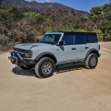 Westin 21-22 Ford Bronco (4-Door) PRO TRAXX 5 Oval Nerf Step Bars - Textured Black thumbnail 6