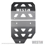 Westin 18-22 Jeep Wrangler JL Transmission Pan Skid Plate - Textured Black thumbnail 8