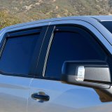 Westin 19-21 Chevy Silverado Crew Cab Pickup In-Channel Wind Deflector 4pc - Smoke thumbnail 9