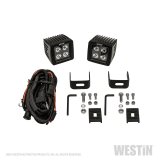 Westin HyperQ LED Auxiliary Lights 3in x 3in cube 20w Flood - Black thumbnail 2