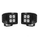 Westin HyperQ LED Auxiliary Lights 3in x 3in cube 20w Flood - Black thumbnail 5