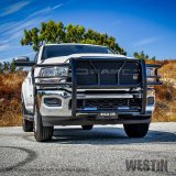 Westin 19-22 Ram 2500/3500 (Excl. Power Wagon) HDX Grille Guard - Black thumbnail 1
