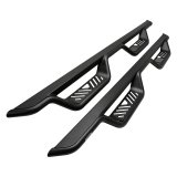 Westin 05-22 Toyota Tacoma Double Cab Outlaw Drop Nerf Step Bars - Textured Black thumbnail 1