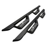 Westin 05-22 Toyota Tacoma Double Cab Outlaw Drop Nerf Step Bars - Textured Black thumbnail 4