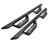 Westin 07-21 Toyota Tundra Double Cab Outlaw Nerf Step Bars - Textured Black thumbnail 1