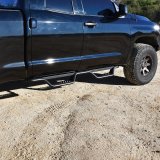 Westin 07-21 Toyota Tundra Double Cab Outlaw Nerf Step Bars - Textured Black thumbnail 6