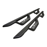 Westin 14-18 Chevrolet Silverado/GMC Sierra Crew Cab Outlaw Nerf Step Bars (Excl. Diesel) -Text. Blk thumbnail 4