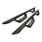 Westin 14-18 Chevrolet Silverado/GMC Sierra Crew Cab Outlaw Nerf Step Bars (Excl. Diesel) -Text. Blk thumbnail 5