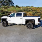 Westin 14-18 Chevrolet Silverado/GMC Sierra Crew Cab Outlaw Nerf Step Bars (Excl. Diesel) -Text. Blk thumbnail 6