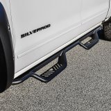 Westin 14-18 Chevrolet Silverado/GMC Sierra Crew Cab Outlaw Nerf Step Bars (Excl. Diesel) -Text. Blk thumbnail 7