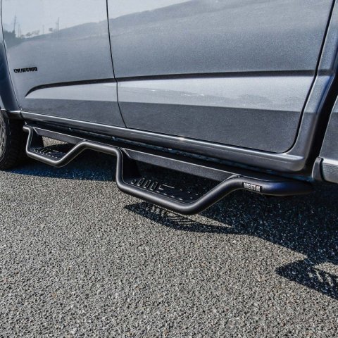 Westin 15-22 Chevrolet Colorado / GMC Canyon Crew Cab Outlaw Nerf Step Bars - Textured Black thumbnail 7