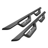 Westin 19-22 Chevrolet Silverado / GMC Sierra Double Cab Outlaw Nerf Step Bars - Textured Black thumbnail 1